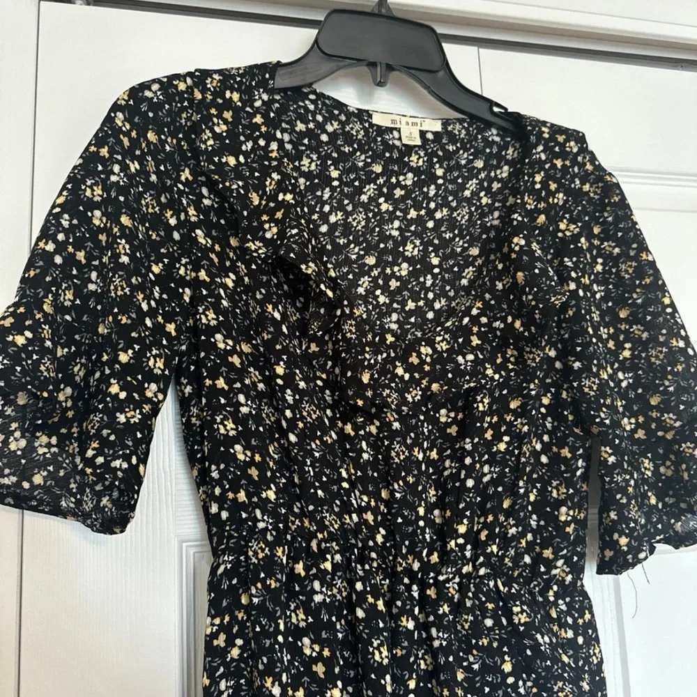 Miami Womens Floral Maxi Dress - Picture 4 of 6
